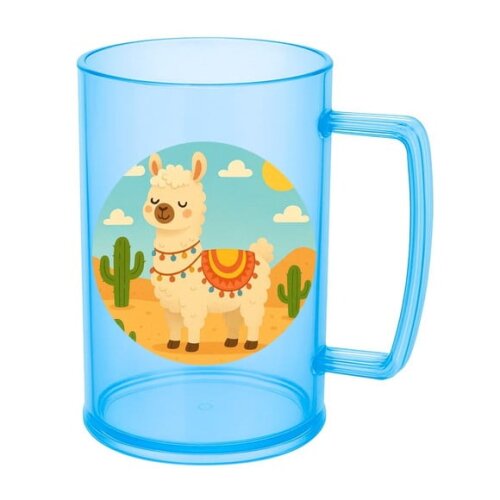 Caneca de Chopp Infantil Personalizada Lhama