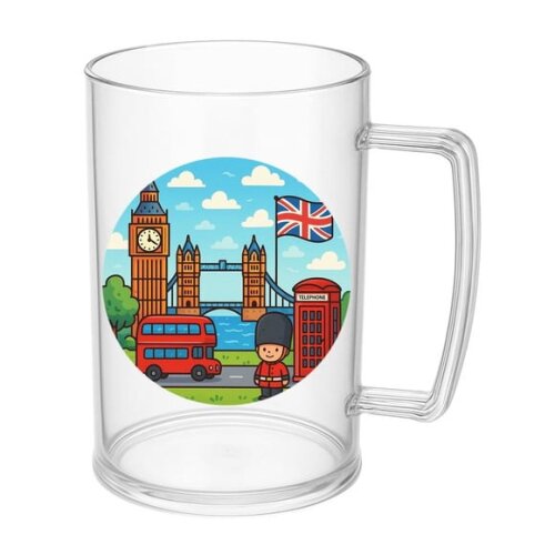 Caneca de Chopp Infantil Personalizada Londres