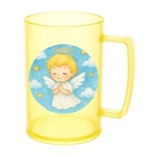 Caneca de Chopp Infantil Personalizada Meu Batizado
