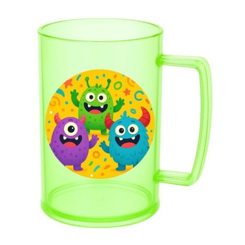 Caneca de Chopp Infantil Personalizada Monstrinhos