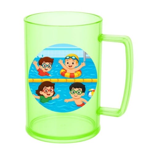 Caneca de Chopp Infantil Personalizada Natação