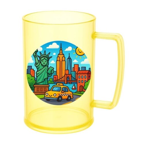 Caneca de Chopp Infantil Personalizada Nova York