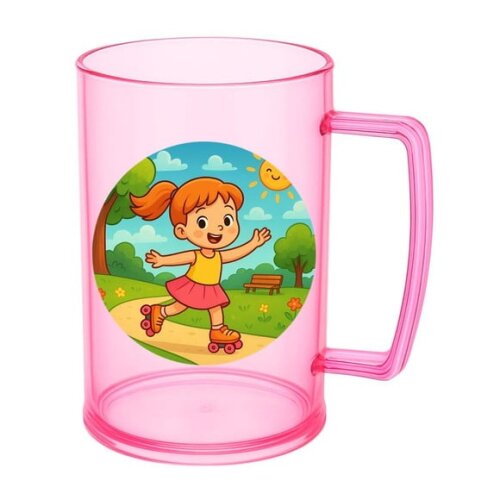Caneca de Chopp Infantil Personalizada Patins