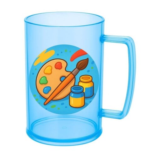 Caneca de Chopp Infantil Personalizada Pintura e Tintas