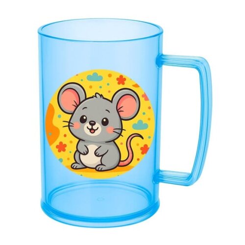 Caneca de Chopp Infantil Personalizada Ratinho Fofo