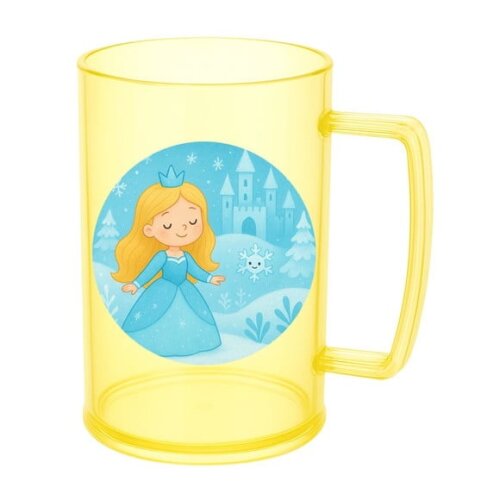 Caneca de Chopp Infantil Personalizada Reino do Gelo