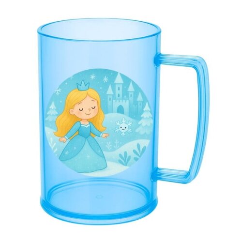 Caneca de Chopp Infantil Personalizada Reino do Gelo