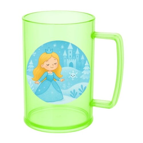 Caneca de Chopp Infantil Personalizada Reino do Gelo