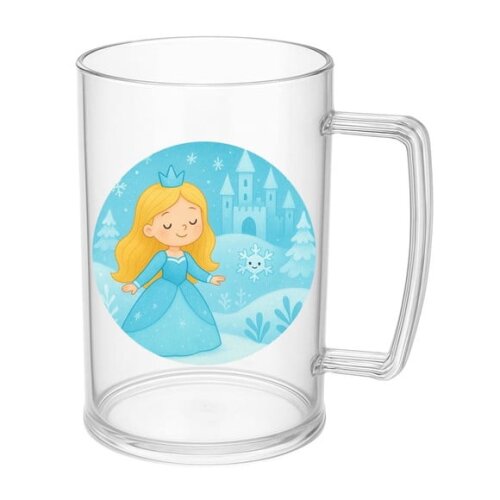 Caneca de Chopp Infantil Personalizada Reino do Gelo