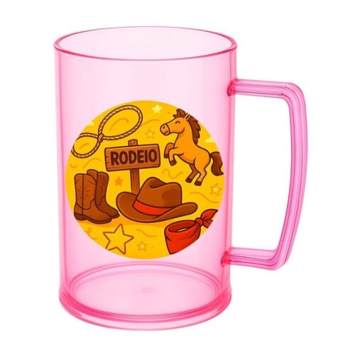 Caneca de Chopp Infantil Personalizada Rodeio