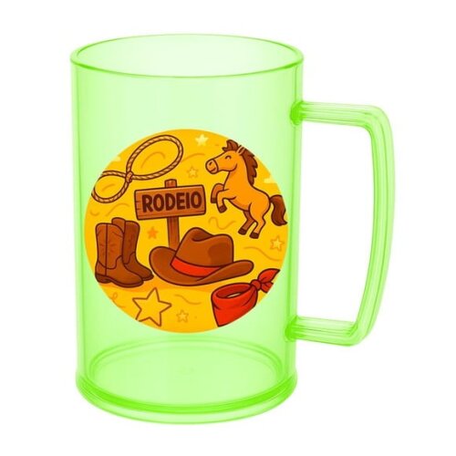 Caneca de Chopp Infantil Personalizada Rodeio