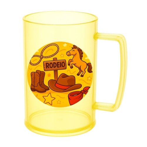 Caneca de Chopp Infantil Personalizada Rodeio