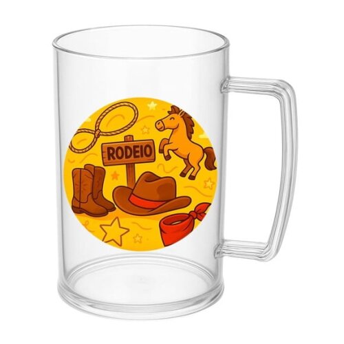 Caneca de Chopp Infantil Personalizada Rodeio