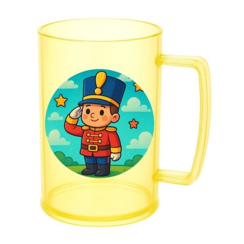Caneca de Chopp Infantil Personalizada Soldadinho de Chumbo
