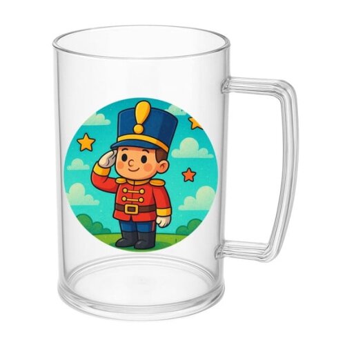 Caneca de Chopp Infantil Personalizada Soldadinho de Chumbo