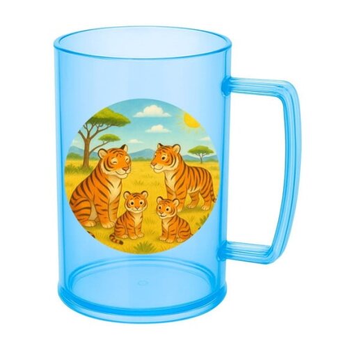 Caneca de Chopp Infantil Personalizada Tigres