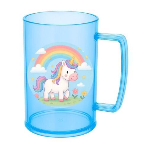 Caneca de Chopp Infantil Personalizada Unicórnio