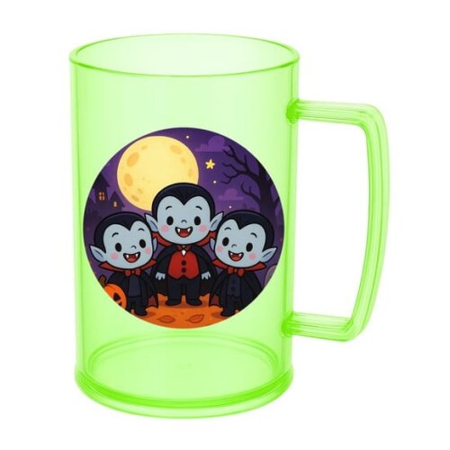 Caneca de Chopp Infantil Personalizada Vampirinhos Fofinhos