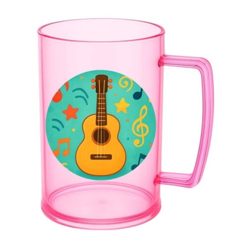 Caneca de Chopp Infantil Personalizada Violão