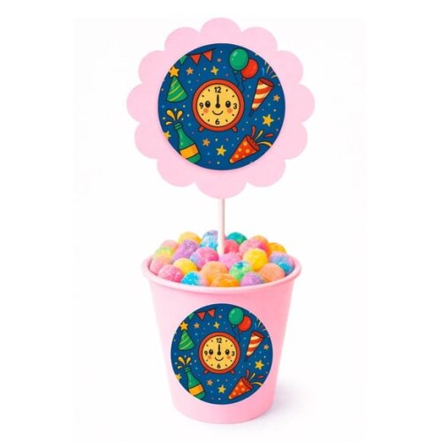 Centro de Mesa Flor Personalizado Ano Novo