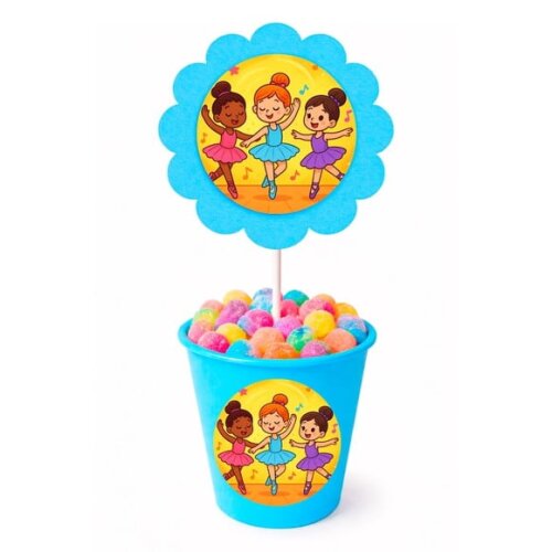Centro de Mesa Flor Personalizado Balé