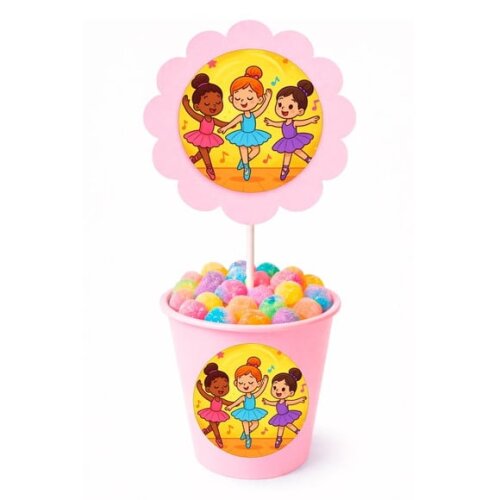 Centro de Mesa Flor Personalizado Balé