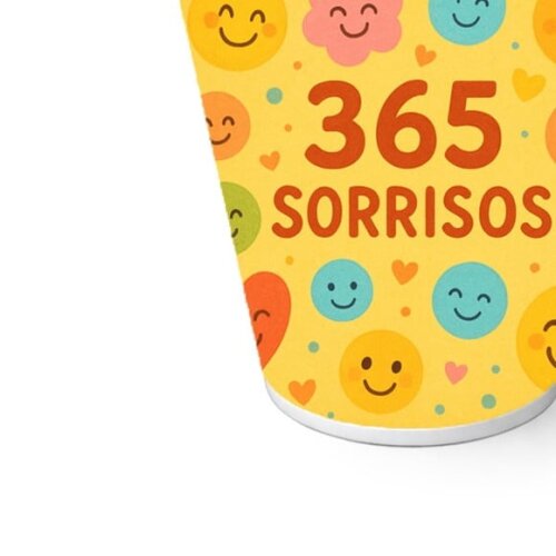 Copo de Papel Aniversário Festa 365 Sorrisos