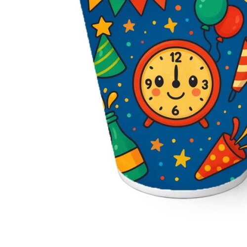 Copo de Papel Aniversário Festa Ano Novo