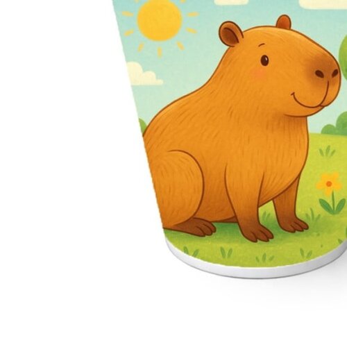 Copo de Papel Aniversário Festa Capivara