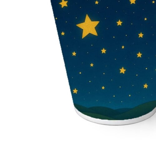 Copo de Papel Aniversário Festa Céu Estrelado
