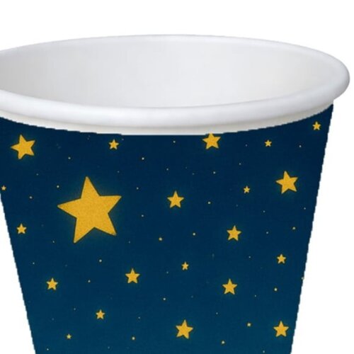 Copo de Papel Aniversário Festa Céu Estrelado