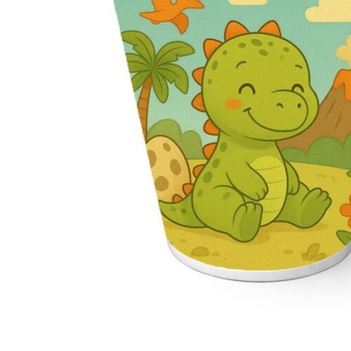 Copo de Papel Aniversário Festa Dinossauro Baby
