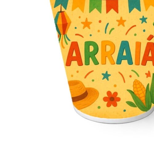 Copo de Papel Aniversário Festa Festa Junina Arraiá