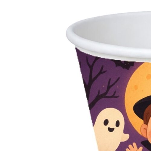 Copo de Papel Aniversário Festa Halloween