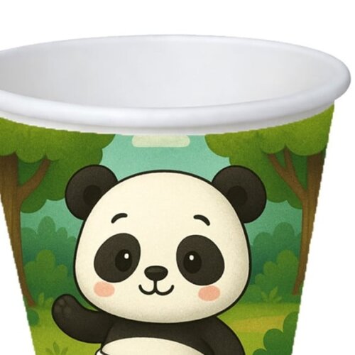 Copo de Papel Aniversário Festa Panda Baby