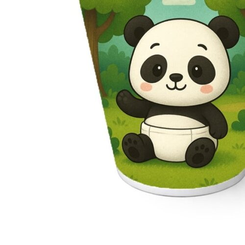 Copo de Papel Aniversário Festa Panda Baby
