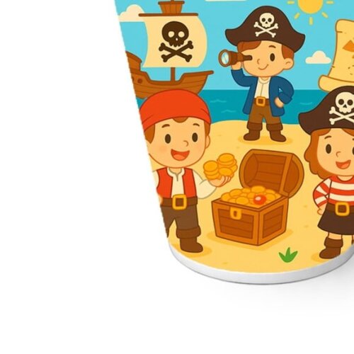 Copo de Papel Aniversário Festa Piratas