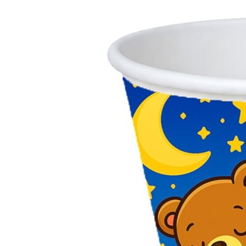 Copo de Papel Aniversário Festa Ursinho Soninho