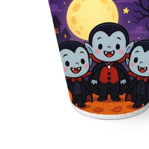 Copo de Papel Aniversário Festa Vampirinhos Fofinhos