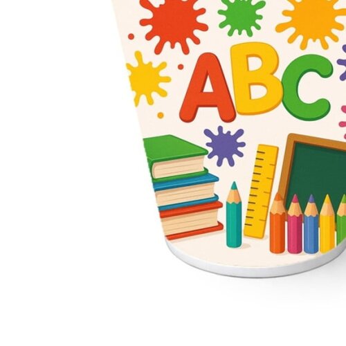 Copo de Papel Aniversário Festa Volta às Aulas