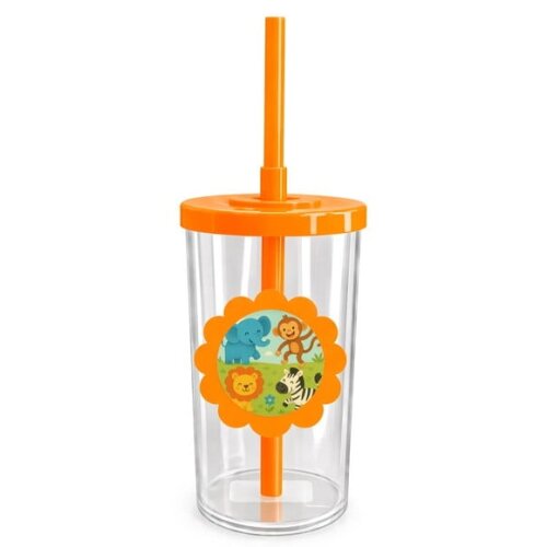 Copo Short Drink Flor Personalizado Animais Divertidos