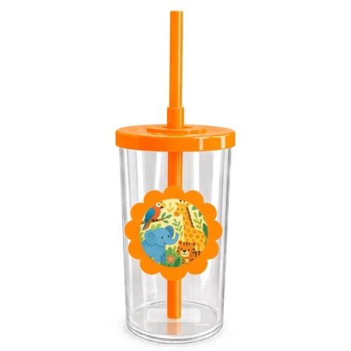 Copo Short Drink Flor Personalizado Animais Exóticos