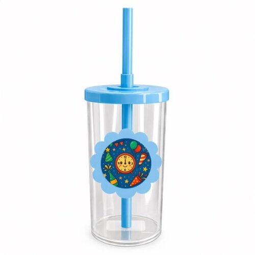Copo Short Drink Flor Personalizado Ano Novo