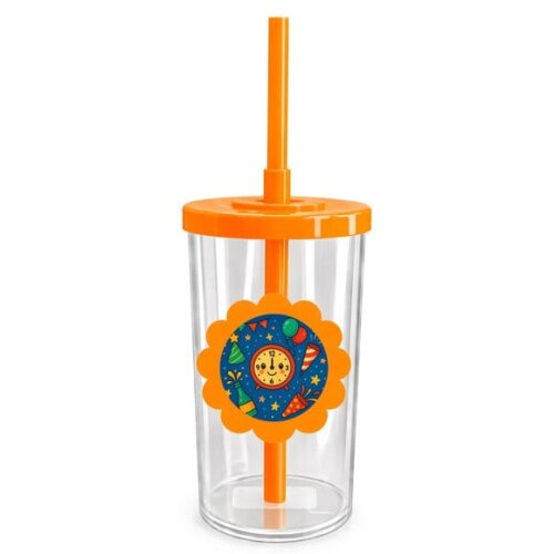 Copo Short Drink Flor Personalizado Ano Novo