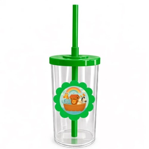 Copo Short Drink Flor Personalizado Arca de Noé