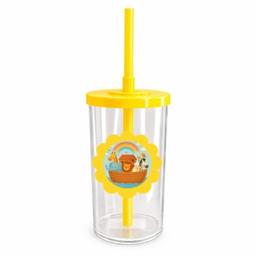 Copo Short Drink Flor Personalizado Arca de Noé