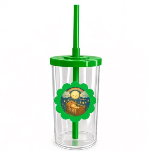 Copo Short Drink Flor Personalizado Berço Encantado