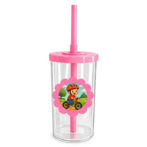 Copo Short Drink Flor Personalizado Bike Ciclista