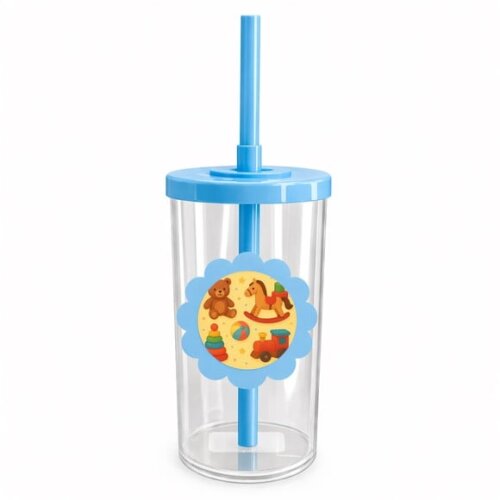 Copo Short Drink Flor Personalizado Brinquedos Clássicos
