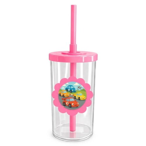 Copo Short Drink Flor Personalizado Carros de Corridas